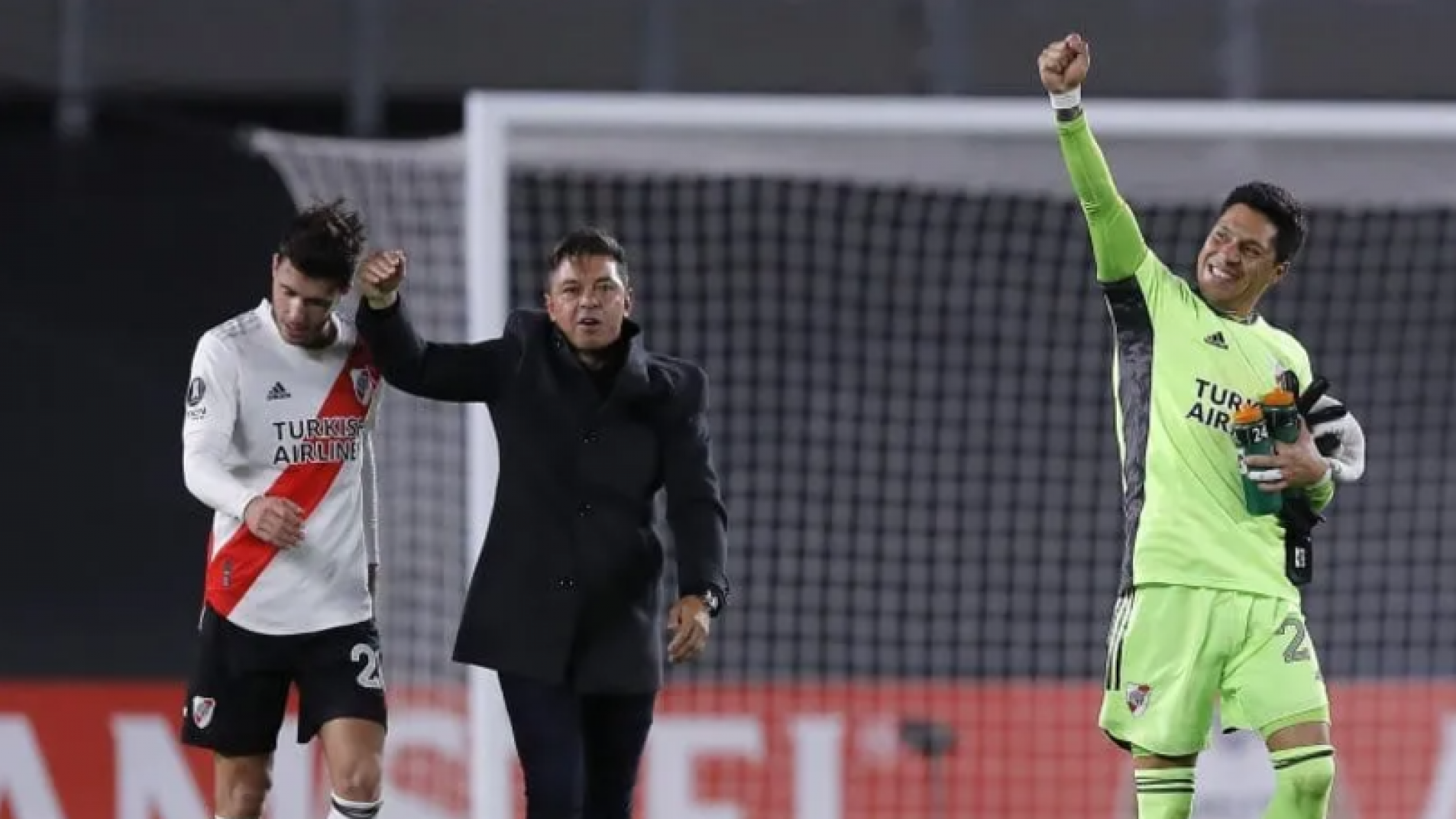 La formación de River para enfrentar a Deportivo Riestra